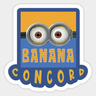 MINIONS USA CONCORD Sticker